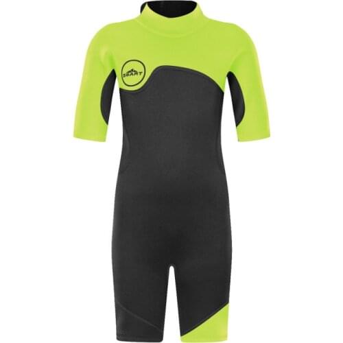 Kids Neoprene Shorty Wetsuits Toddler Juniors 2mm Spring Autumn Suit- Surfing Swimming Diving, Windsurfing & Wakeboarding Suit