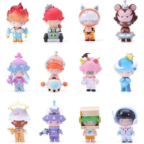 Dimoo Space Travel Serie Action Figure Doll Toys Collectible Dimoo World Blind Box Action Figure Toys Gifts for Kids Girls