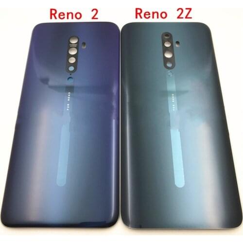 NewBack Battery Cover Door Housing Case Rear Glass Repair Parts for Oppo Reno Z / Reno 2 / Reno 2Z Reno2 Z F
