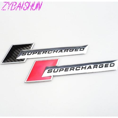 New 3D Metal Motorsport Supercharged Styling Car Emblems Stickers for Mercedes-Benz all class A B C E S G M ML CL CLK CLS GL GLK
