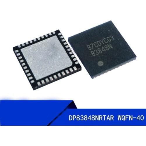 New DP83848NRTAR 83848N wqfn40 5pcs