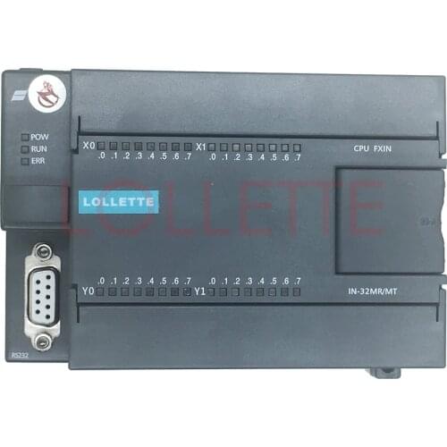 FX1N LE1N 32MR 16 NPN Input 16 Relay output 24v plc controller GX Developer GX Works2