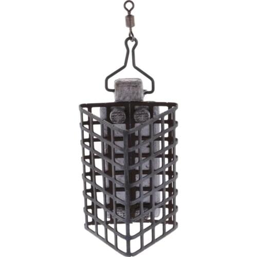 Fishing Bait Trap Cage Feeder Basket Lures Bait Fishing Accessories