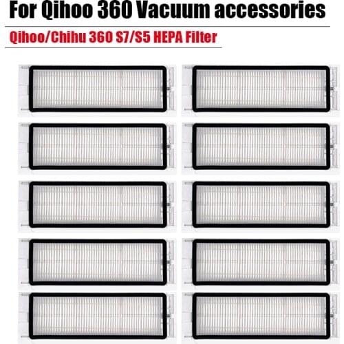 For Qihoo 360 S5 S7 replacement accessories HEPA filter cleaning cloth side brush rag chihu sweeper robot vacuum cleaner parts
