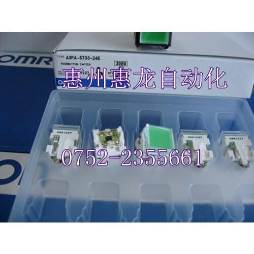 [ZOB] New original authentic OMRON Omron button switches A3PA-5703-24E --2PCS/LOT