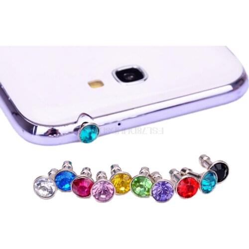 10pcs Universal 3.5mm Cell Phone Earphone Plug For iPhone 6 5s /Samsung /HTC Dust Plug Headphone Jack Stopper