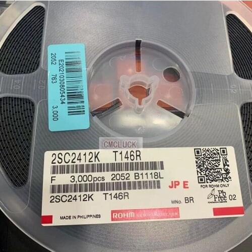 20PCS 2SC2412kt146R printing type BR triode transistor SOT23 ROHM CJ original