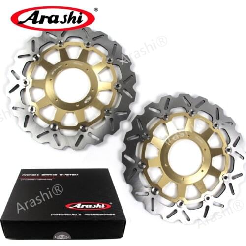 Arashi 2PCS For HONDA CBR929RR CBR929 RR 2000 2001 CNC Front Brake Disc Brake Rotor Motorcycle Floating Disk CBR954RR