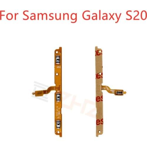 For Samsung Galaxy S20 G980 Power Volume Side Key Button Flex Cable ON OFF Switch Flex Cable Replacement Repair Parts