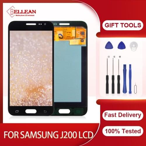 Catteny J2 2015 Display For Samsung Galaxy J200 Lcd Touch Screen Panel Digitizer Assembly Free Shipping With Tools