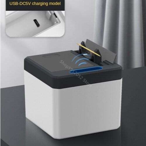 Electric Toothpick Holder Portable Automatic Sensor Toothpick Dispenser toothpick holder cotton swab holder