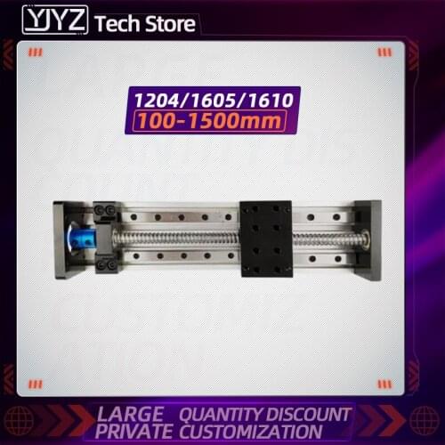 GX80 precision cross electric stepping motor double track linear module guide rail ball screw sliding table module