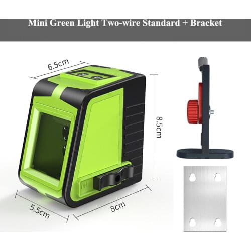 CUPBTNA Home Portable Mini High-Qrecision Green Light 2-Wire Line Laser Level Caster Green Glare Level Free Shipping