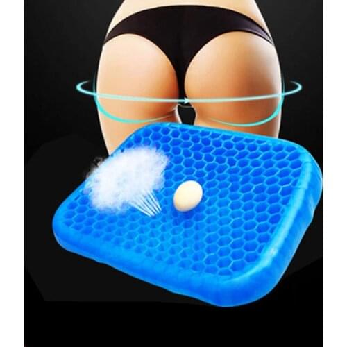 Oversized Elastic Padded Gel, Gel Cushion For Sitting Honeycomb Cushion For Car Or Sofa, Cervical Care Pad For