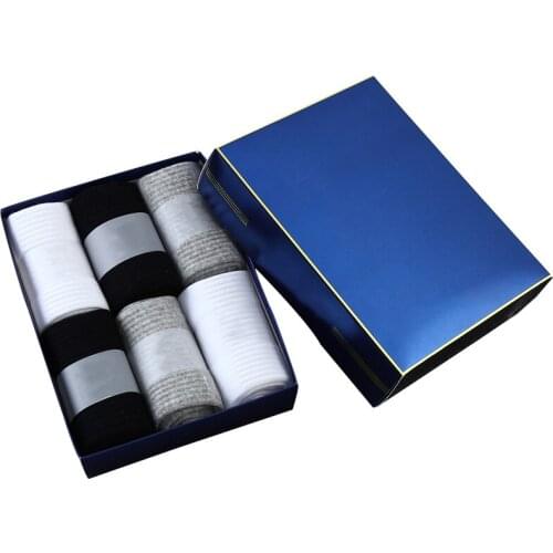 6 Pairs Good Quality Men Short Ankle Socks Deodorant Absorb Sweat Casual Fashion Male Socks Man Spring Autumn Cotton Sock Meias