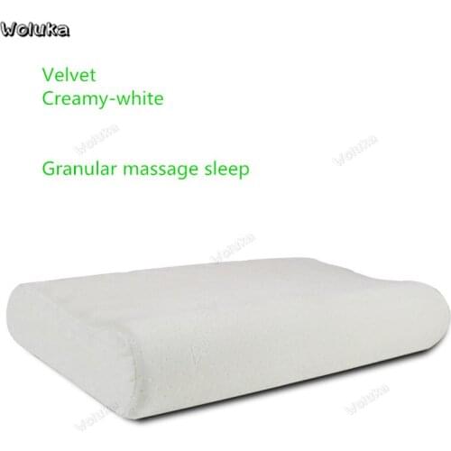 Neck-pillow slow rebound pillow memory foam pillow neck protection massage pillow core comfortable sleeping CD50 Q05