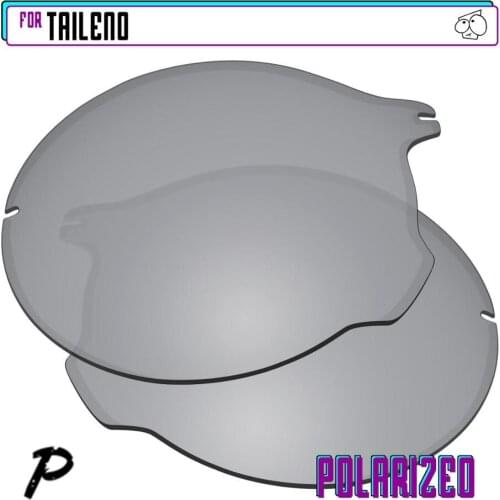 EZReplace Polarized Replacement Lenses for - Oakley Tailend Sunglasses - Silver P