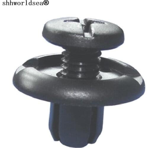 Shhworldsea 100pcs car clip and fasteners fender splash shield push type retainer for accord 1990-on 91512-SM4-003