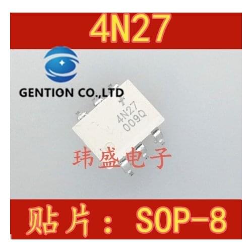 20PCS 4N27 4N27M 4N27SR2M SOP-6 light coupling in stock 100% new and original