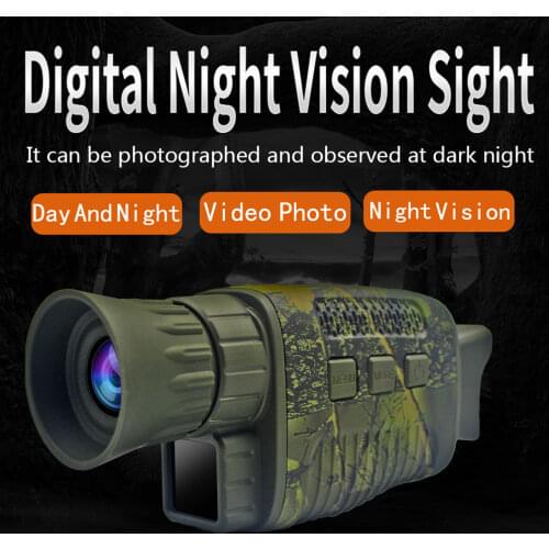 NV1000 Night Vision Device Monocular Infrared Night Vision Camera Digital Telescope Outdoor Hunting Camera Day & Night Dual-use