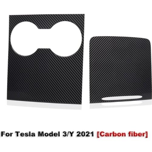 Center Console Hard Film PVC Personality Change Color Film Scratch Resistant Sticker Modification For Tesla Model 3/Y 2021