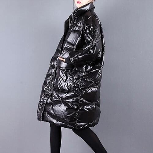 Winter women coats thick warm clothing women down jackets bright jackets outerwear winter parkas