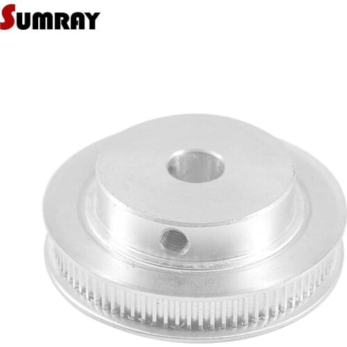 SUMRAY 2GT Timing Pulley 65T Bore 6/8/10/12/15mm Tooth Belt Pulley 7/11mm width CNC Pulley Wheel for CNC Machine