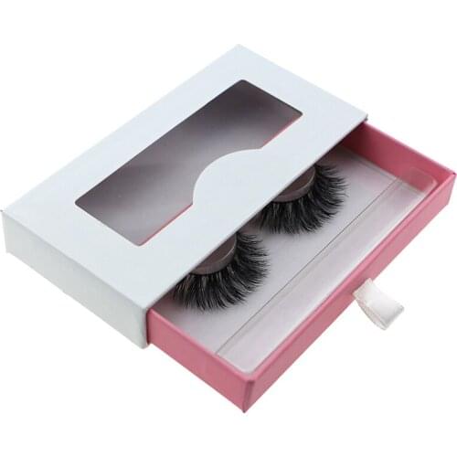 100 pairs Premium Custom Logo 3d Mink Lashes Wholesale Custom Boxes Eyelashes Packaging Box with clear brand and soft eyelashes