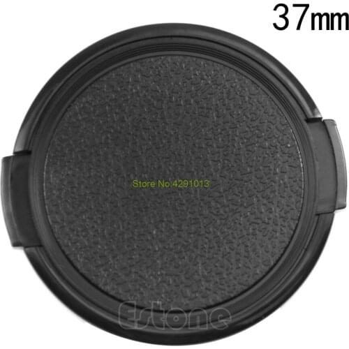 37mm 37mm Snap on Front Lens Cap For Canon Pentax Sony SLR DSLR camera DC Drop Shipping Support