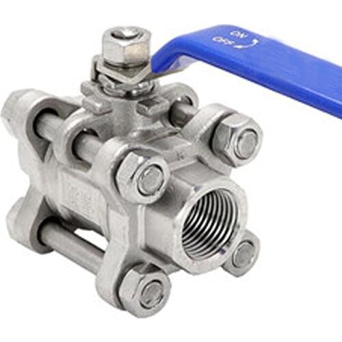 4" Stainless Steel BSP Thread Ball Valve Three-piece Ball Valve