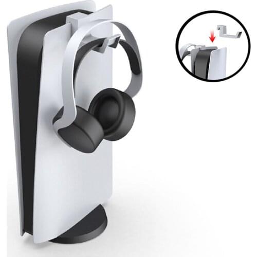 Headphone Hook Holder For PS5 Hanger Wall Mount Storage Stand Bracket Host Headset Support Hook Console Gamepad Game Accessories