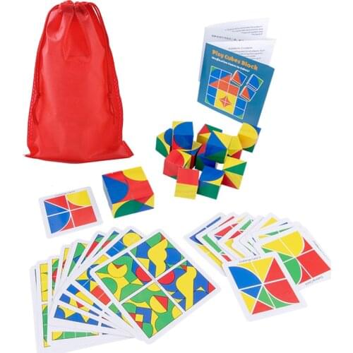 Preschool Baby Toy 3D Jigsaw Puzzle Spatial Thinking Learning Educational Monterssori Wooden Toy for Children