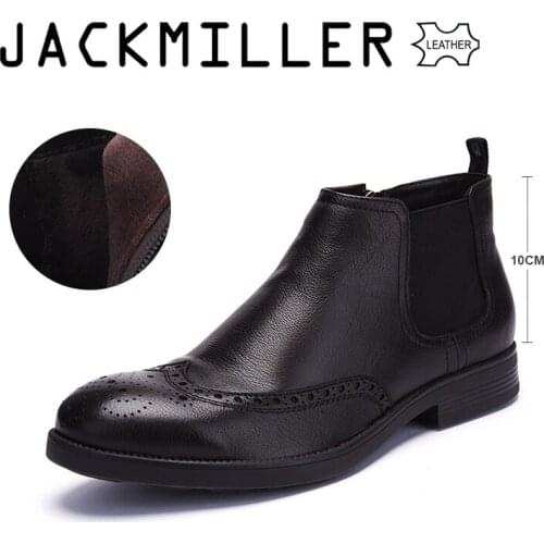 Мужские ботинки челси Jackmiller China At AliExpress