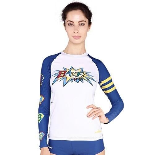 Korean version diving suit tops Women Surf anti Jellyfish anti-UV Protection Surfing Shorts Quick-dry swimming Wetsuit