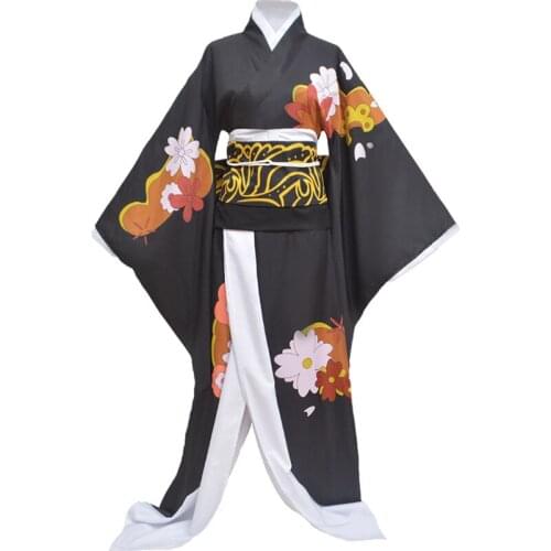Anime Demon Slayer Kimetsu No Yaiba Cosplay Costumes Halloween Carnival Party Performance Kimono Uniforms Clothes Dresses