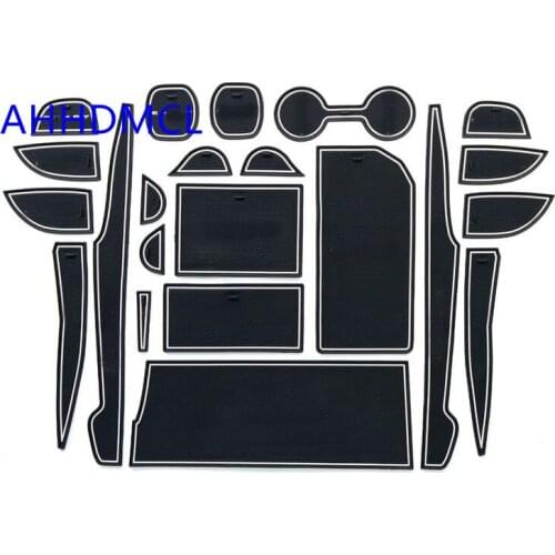 Car Door Groove Mat Gate Slot Cup Pad For Camry 8th Generation 2018 2019
