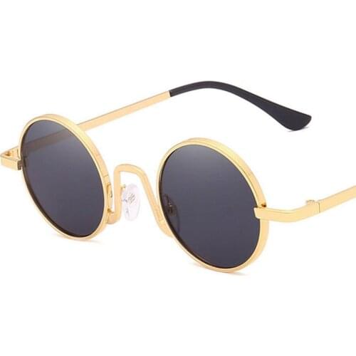 Fashion women lady metal sun glasses popular sunglasses