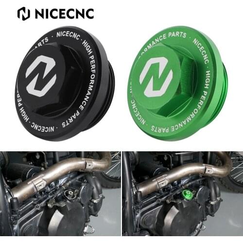 NiceCNC Motorcycle Oil Filler Cap For Kawasaki NINJA 250R 2001-2012 VERSYS-X 300 KLX110L 2017-2020 KLR650 NINJA 300 2013-2017