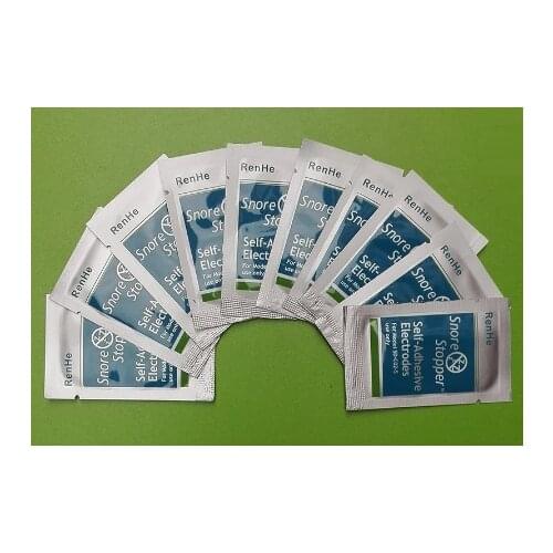 1pack 2pcs Snore Stopper patch electrode conduction sticker infrared intelligent snoring sellf adhesive nose pad electrodes