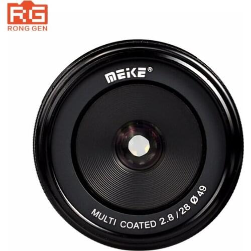 Meike MK-M4/3-28mm-f/2.8 28mm f2.8 fixed manual focus lens for M4/3 system Mirrorless Camera