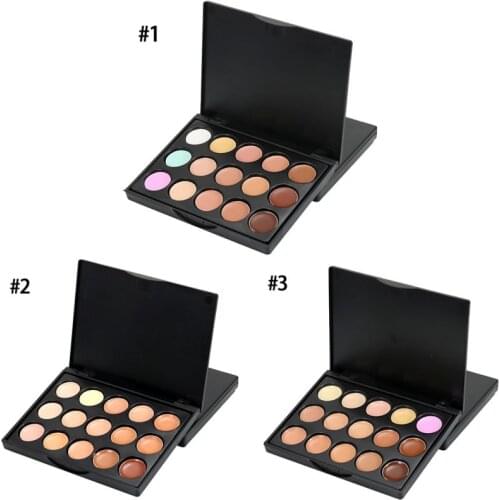 15 Colors Professional Concealer Palette Makeup Face Cream Cosmetics Contour Palette Concealer Palette Makeup Set Face Care