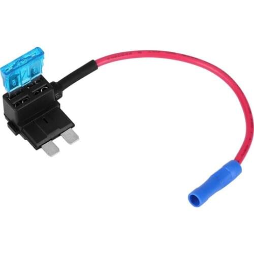 Drop Shipping 5Pcs Car Auto Circuit Fuse Tap Adapter Standard ATO ATC Blade Fuses Holder