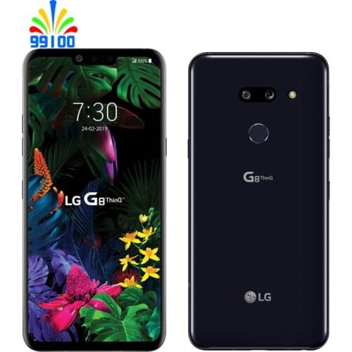 Refurbished Unlocked Cellphone LG G8 ThinQ G820UM 6G+128GB Qualcomm855 6.1" Screen Dual Rear Cameras 16MP+12MP (Without Polish)