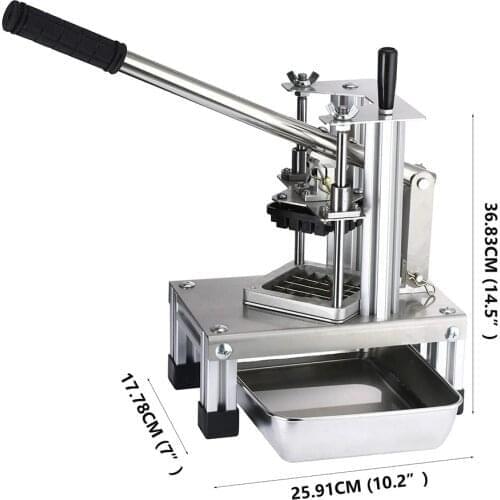 Commercial Vegetable Fruit Dicer Manual Cutting Machine with 304 Stainless Steel Blades Free stainless steel plate Cutter Tool