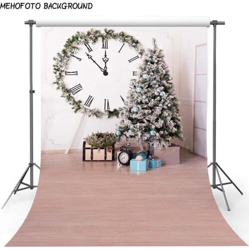 Christmas Background Fireplace Tree Winter Snow Window Backdrop Interior Baby Birthday Photography Background For Photo Studio