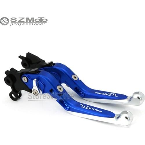 For BMW K1600GTL K1600 GTL 2011-2016 2015 Aluminum Motorcycle Accessories Folding Extendable Adjustable Brakes Clutch Levers