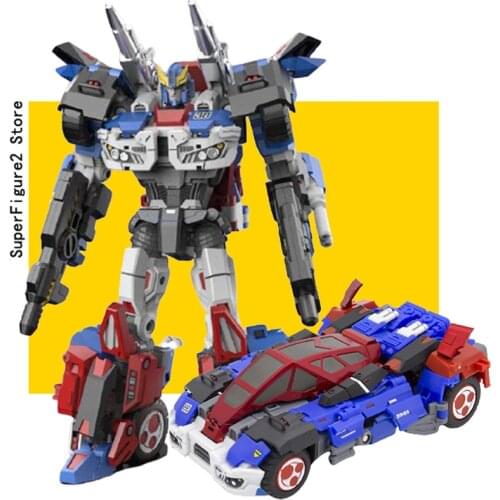 Transformation Action Figure G-creation GDW-02B GDW02B Smoke IDW 25CM ABS KO Prowl Cartoon Character Deformation Car Robot