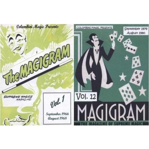 Aldo Colombini Magigram (12 DVD) -MAGIC TRICKS