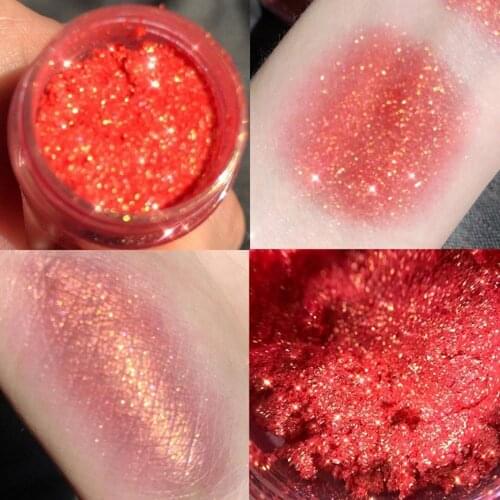 Women Monochrome Loose Powder Long-Lasting Glitters Eyeshadow Palette Cosmetics for Daily Makeup
