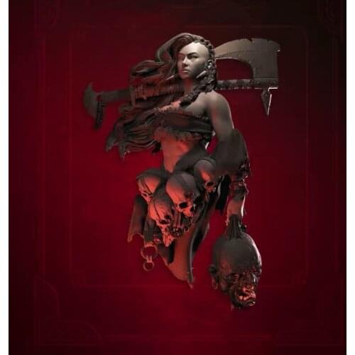 1/12 BUST Resin Figure Model Kit BRAVE Sexy Fighter soldat unpainted unassembled